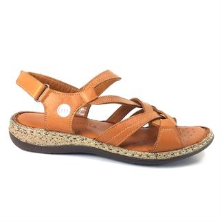 Mammamia 1065 23YS Günlük Bayan Sandalet Taba