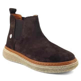 Mammamia 1065 25KB женские повседневные сапоги из коричневой замши