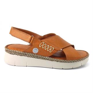 Mammamia 1200 23YS Günlük Bayan Sandalet Taba