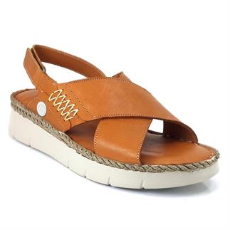 Mammamia 1200 23YS Günlük Bayan Sandalet Taba