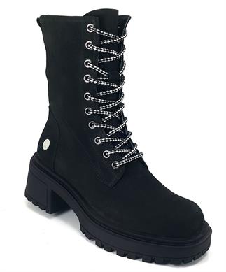 Mammamia 1240 Günlük Bayan Bot Siyah Nubuk