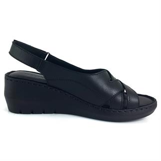 Mammamia 1385 24YS Kadın Günlük Sandalet Siyah