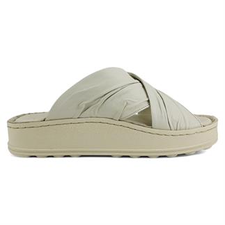 Mammamia 1430 25YT Kadın Günlük Terlik Krem