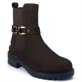 Mammamia 1785 24KB женские повседневные ботинки из какао-нубука