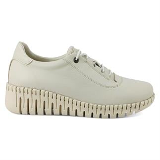 Mammamia 190 25YA Kadın Günlük Ayakkabı Krem