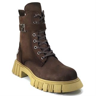 Mammamia 1960 24KB женские повседневные сапоги из коричневого нубука