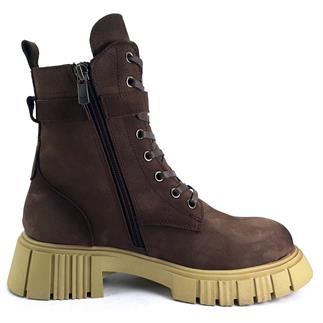 Mammamia 1960 24KB женские повседневные сапоги из коричневого нубука