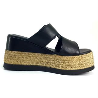 Mammamia 2305 24YT Kadın Günlük Terlik Siyah