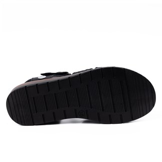 Mammamia 2360 26YS Kadın Günlük Sandalet Siyah