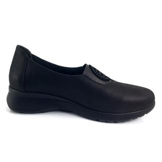 Mammamia 245 23KA Kadın Günlük Ayakkabı Siyah Simli