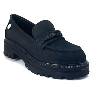 Mammamia 245 24KA Женская повседневная обувь из черного нубука