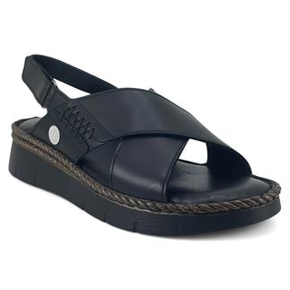 Mammamia 2515 25YS Kadın Günlük Sandalet Siyah