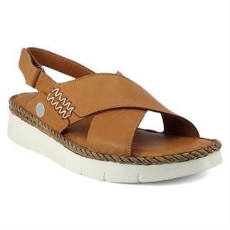 Mammamia 2515 25YS Kadın Günlük Sandalet Taba