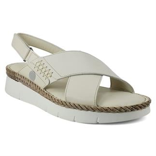 Mammamia 2515 25YS Kadın Günlük Sandalet Krem