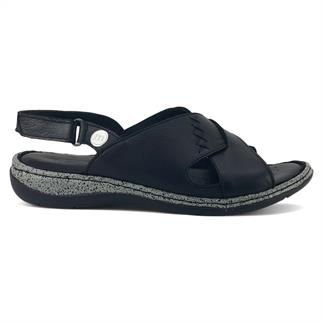 Mammamia 2525 25YS Kadın Günlük Sandalet Siyah