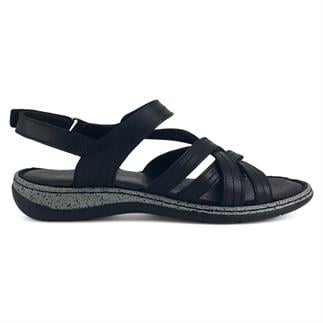 Mammamia 2530 25YS Kadın Günlük Sandalet Siyah