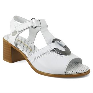 Mammamia 2725 25YS Kadın Günlük Sandalet Beyaz