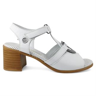 Mammamia 2725 25YS Kadın Günlük Sandalet Beyaz
