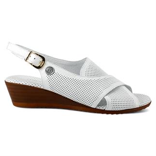 Mammamia 2730 25YS Kadın Günlük Sandalet Beyaz