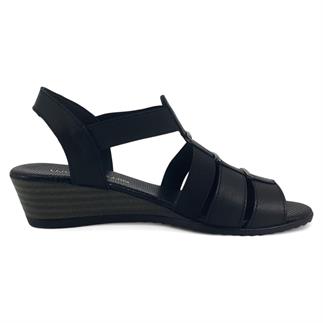 Mammamia 2735 25YS Kadın Günlük Sandalet Siyah