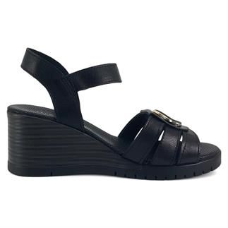 Mammamia 2775 25YS Kadın Günlük Sandalet Siyah