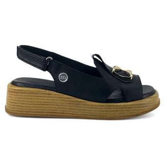 Mammamia 2780 25YS Kadın Günlük Sandalet Siyah