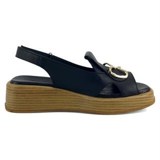 Mammamia 2780 25YS Kadın Günlük Sandalet Siyah