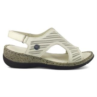 Mammamia 2880 25YS Kadın Günlük Sandalet Kemik