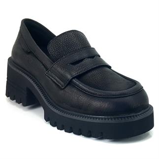 Mammamia 3075 24KA Женская повседневная обувь из черного нубука