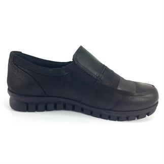 Mammamia 3255 22KA Повседневная женская обувь из черного нубука