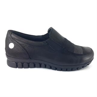 Mammamia 3255 22KA Повседневная женская обувь из черного нубука