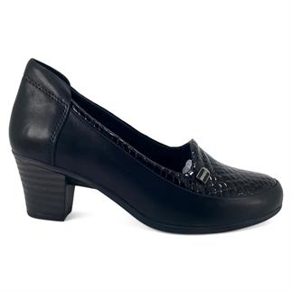 Mammamia 3380 25YA Женская повседневная обувь из черной египетской лакированной кожи