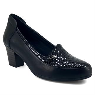 Mammamia 3380 25YA Женская повседневная обувь из черной египетской лакированной кожи