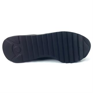 Mammamia 3485 24KA Женская повседневная обувь из черной египетской лакированной кожи