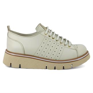 Mammamia 3755 25YA Kadın Günlük Ayakkabı Krem