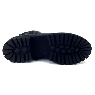 Mammamia 4195 23KB женские повседневные сапоги из черного нубука