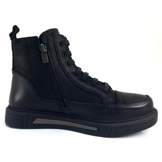 Mammamia 4270 24KB женские повседневные сапоги из черного нубука