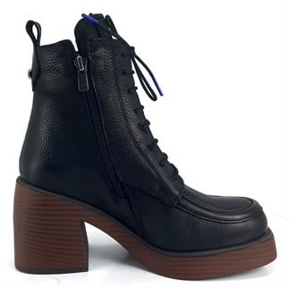 Mammamia 4615 24KB женские повседневные сапоги из черного нубука