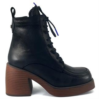 Mammamia 4615 24KB женские повседневные сапоги из черного нубука