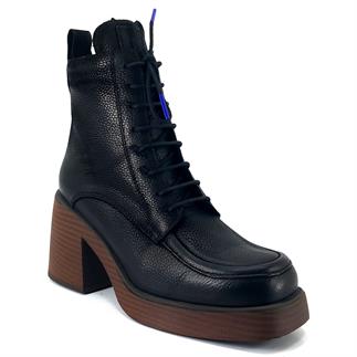 Mammamia 4615 24KB женские повседневные сапоги из черного нубука