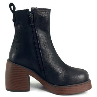 Mammamia 4620 24KB женские повседневные сапоги из черного нубука