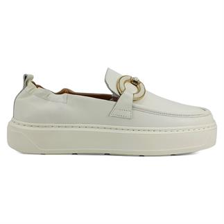 Mammamia 610 25YA Kadın Günlük Ayakkabı Krem