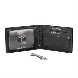 Garbalia Celtic Deri Rfid Engelleyici Cüzdan Siyah