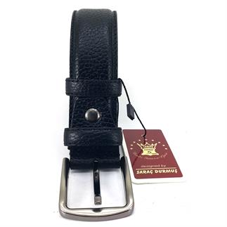 Шорник 1101 24K мужской классический сшитый пояс черный 2