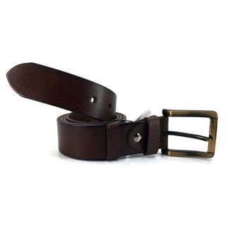 Шорник 1104 24K 4 см мужской джинсовый пояс светло-коричневый