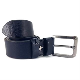 Шорник 1104 24K 4 см мужской джинсовый пояс темно-синий