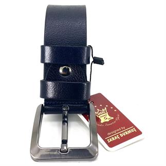 Шорник 1104 24K 4 см мужской джинсовый пояс темно-синий