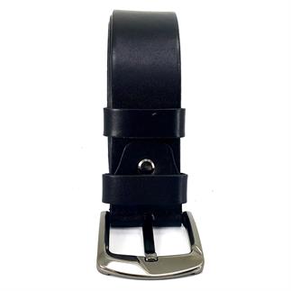 Saraç 1106 24K 4,5 Cm Erkek Kot Kemer Siyah