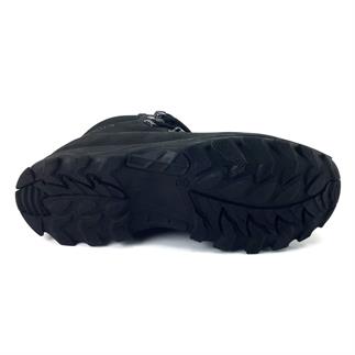 Скутер 1221 22 КБ Водонепроницаемыйрез женские сапоги черный нубук