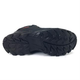 Самокат 5538 22 КБ водонепроницаемые женские ботинки черный нубук